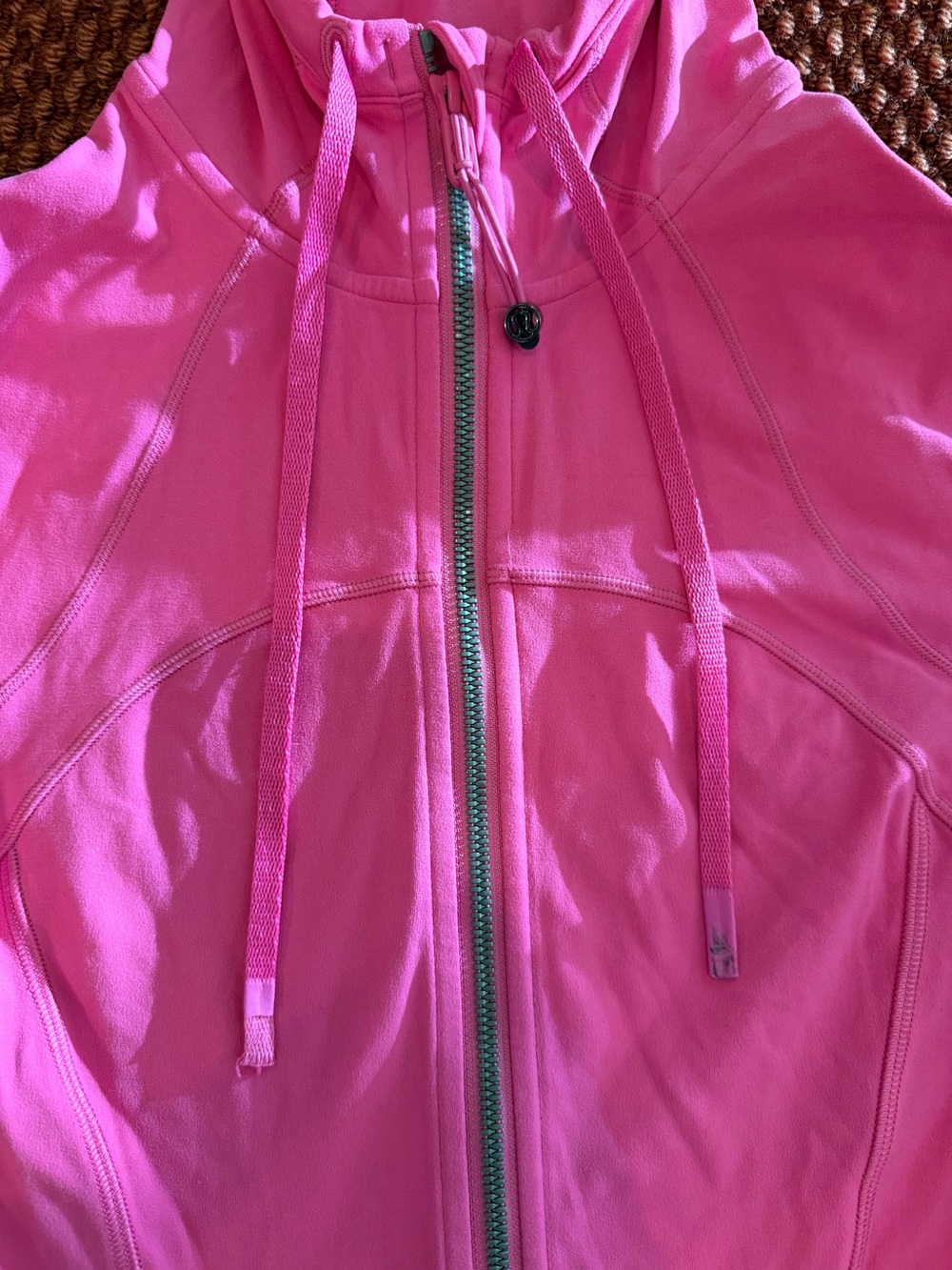 Lululemon Pink Zip-Up Hoodie Jacket - Picture 2 of 11